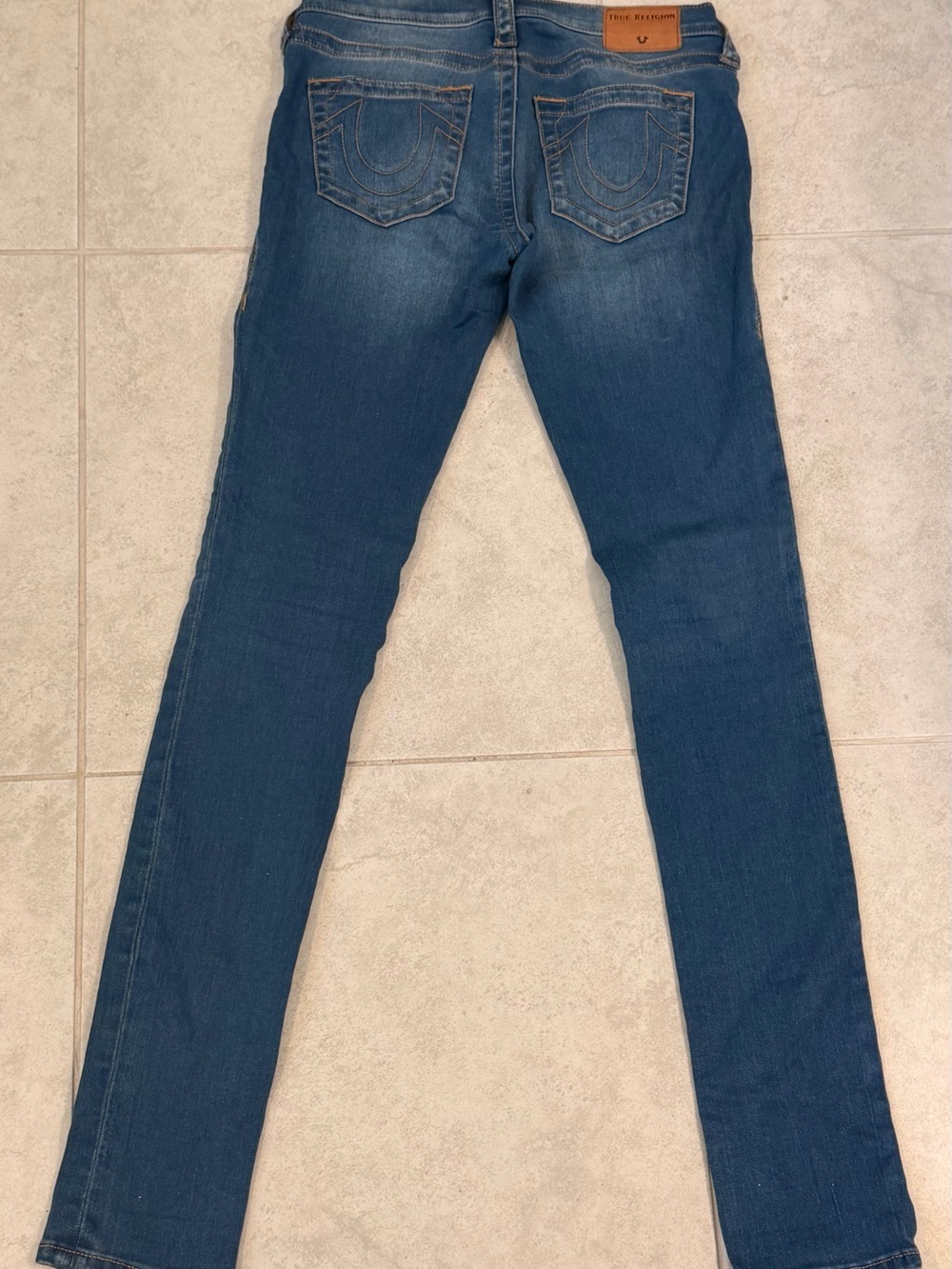 True Religion STELLA Women’s Dark Blue Slim Jeans SZ 28